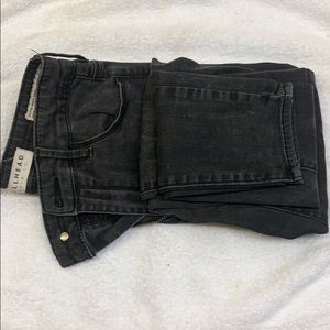 Size 7 Dark Greg super skinny high waisted jeans